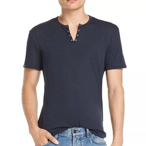 John Varvatos Navy Short Sleeve Tee